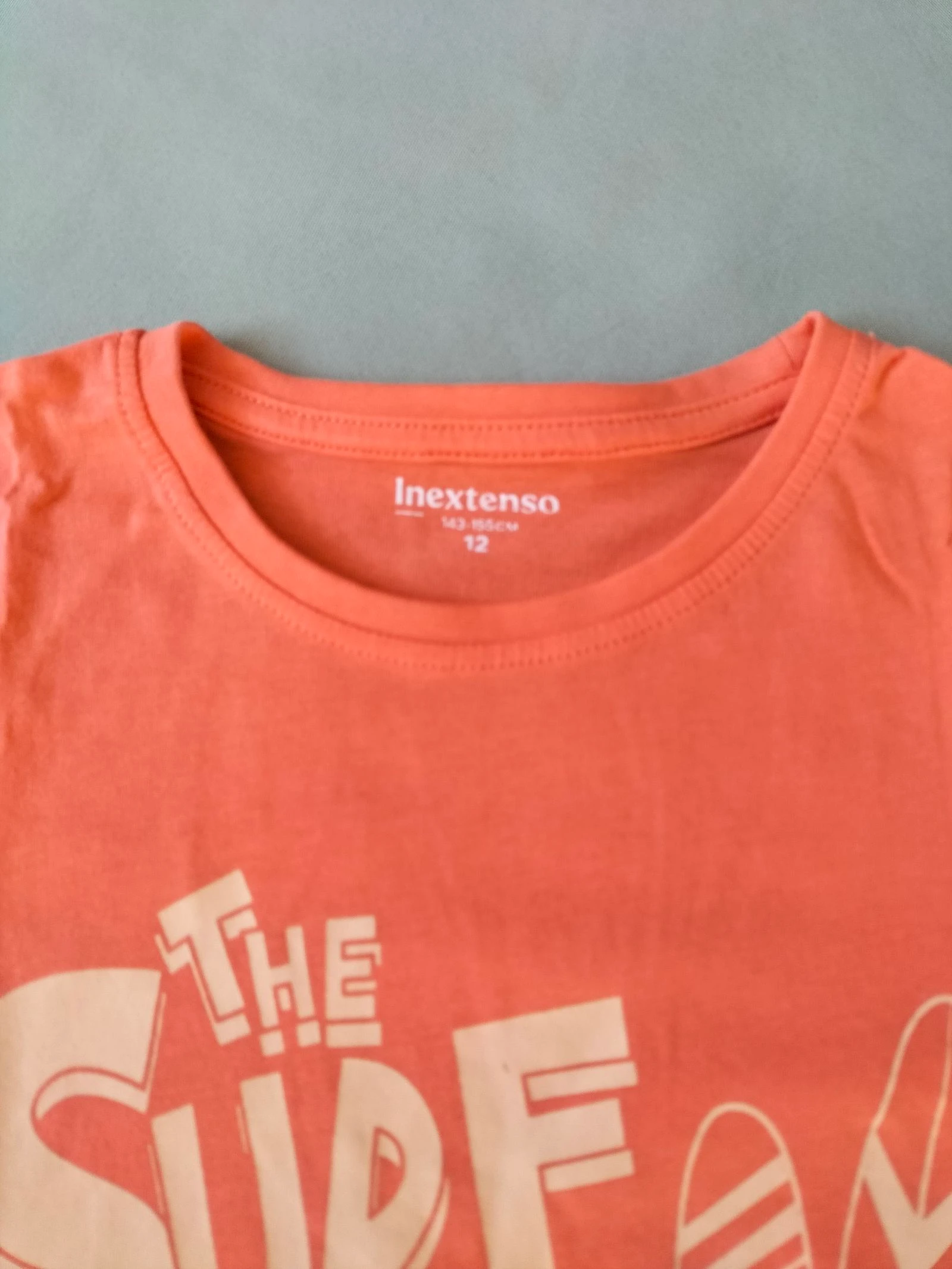 T-shirt voor jongens 12 jaar | In Extenso | Nieuw | Oranjekoraal – photo 4